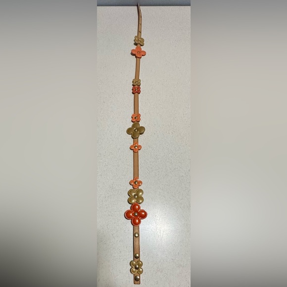 Louis Vuitton Flower Lexington Belt/Bracelet/Choker Vernis Varnished Leather - Picture 2 of 9